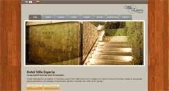 Desktop Screenshot of hotelvillaesperia.com